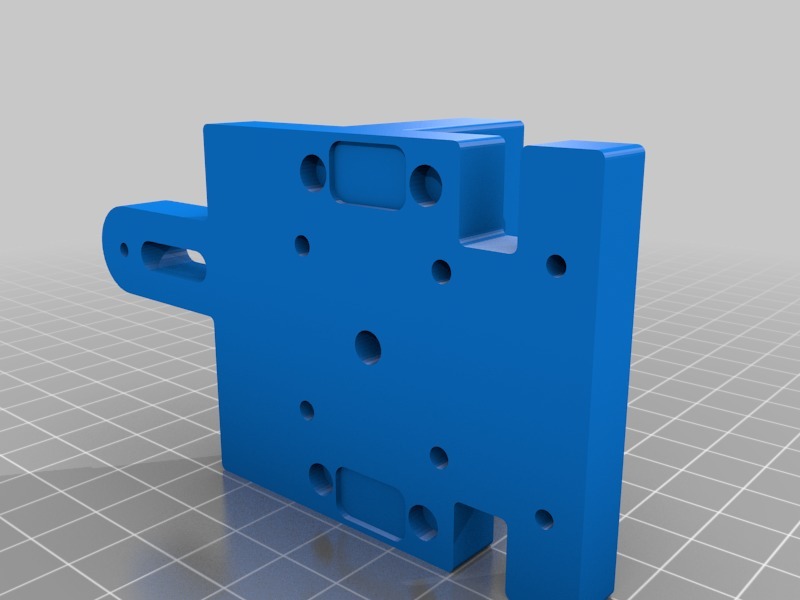 HyperCube Evolution - X-Carriage - Extruder Mount