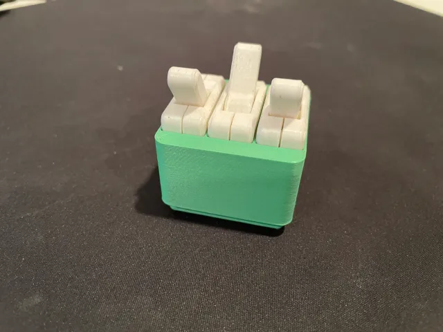 Fidget Toggle Switch Case (#Gridfinity compatible)