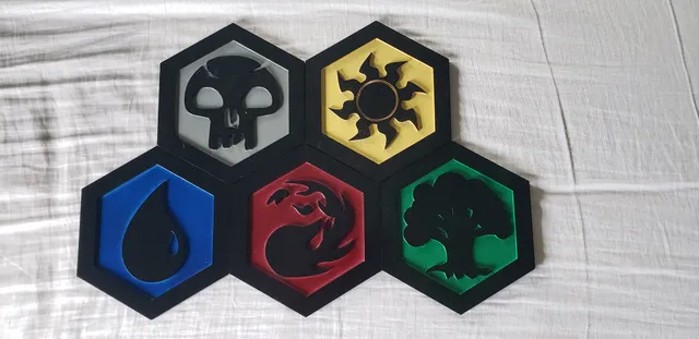 MTG Mana Hexagons