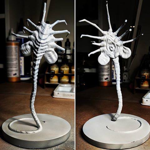 Miniatura 2 do modelo 3D Alien Facehugger