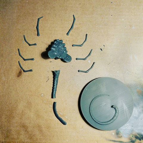 Miniatura 3 do modelo 3D Alien Facehugger