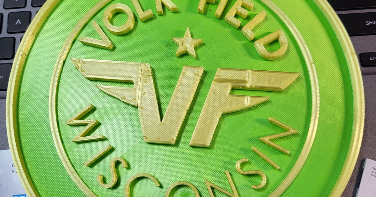 Volk Field CRTC Coin by Dokken | Download free STL model | Printables.com