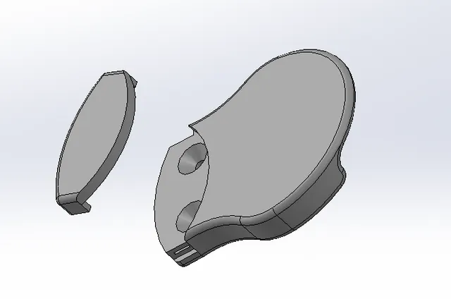 volkswagen sliding PVC door handle