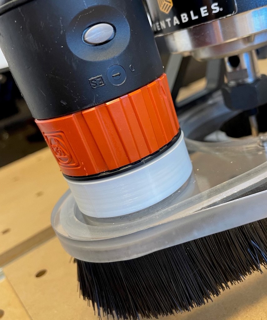 X-Carve Dust Shoe insert for Fein Vacuum