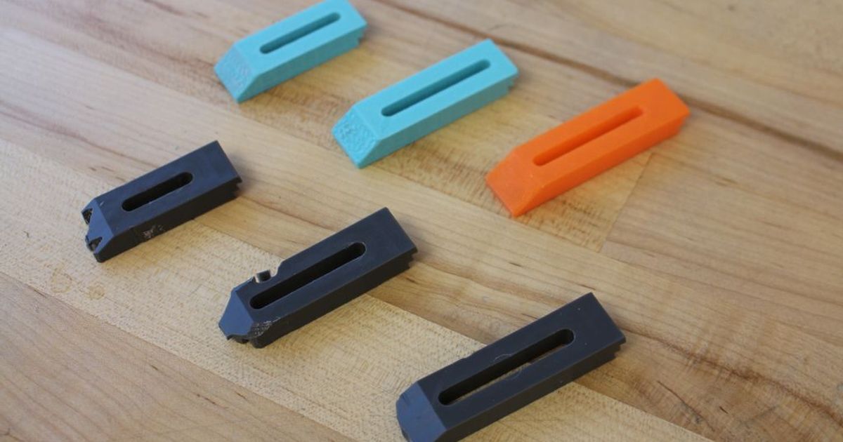 Replacement X-Carve clamp arms by Johnson County Library MakerSpace ...