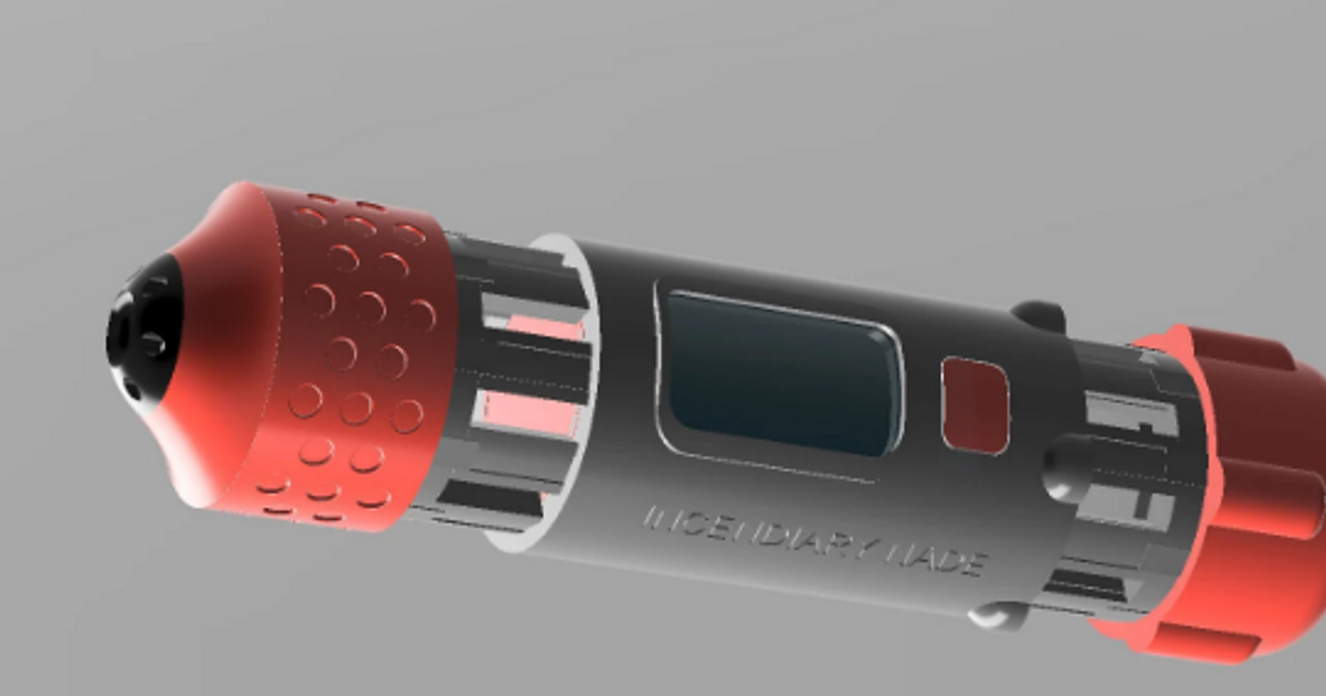 Thermite Grenade from Apex Legends by @andrews_print_shop | Download ...