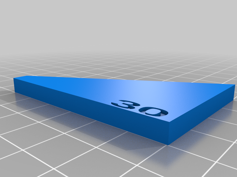 Miniatura 2 do modelo 3D Parametric Angle Gauge Blocks
