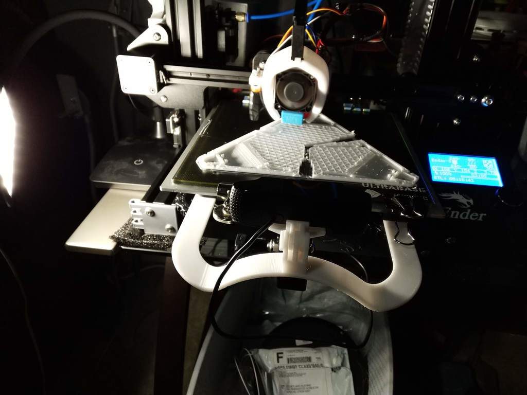 Ender 3 Handle and GoPro Mount (Longer Version) by Courtland | Download ...