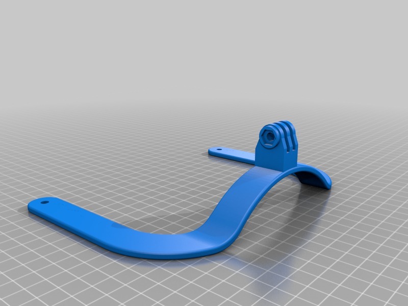 Ender 3 Handle and GoPro Mount (Longer Version) by Courtland | Download ...