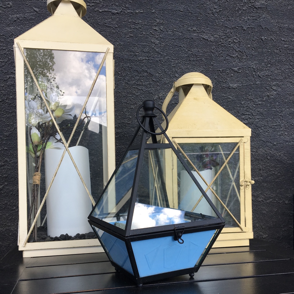 Glass Pyramid Planter Insert