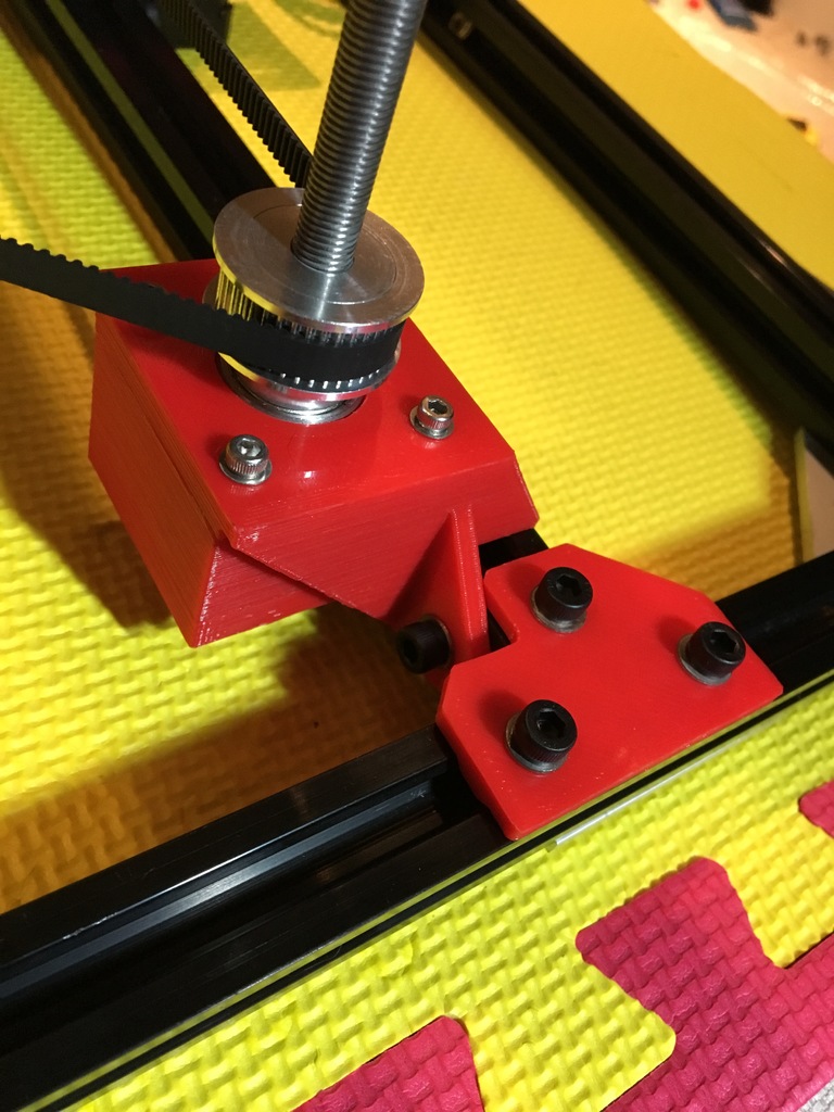 DBot 3rd Lead Screw Belt Tensioner (easier print) by Phaedrux