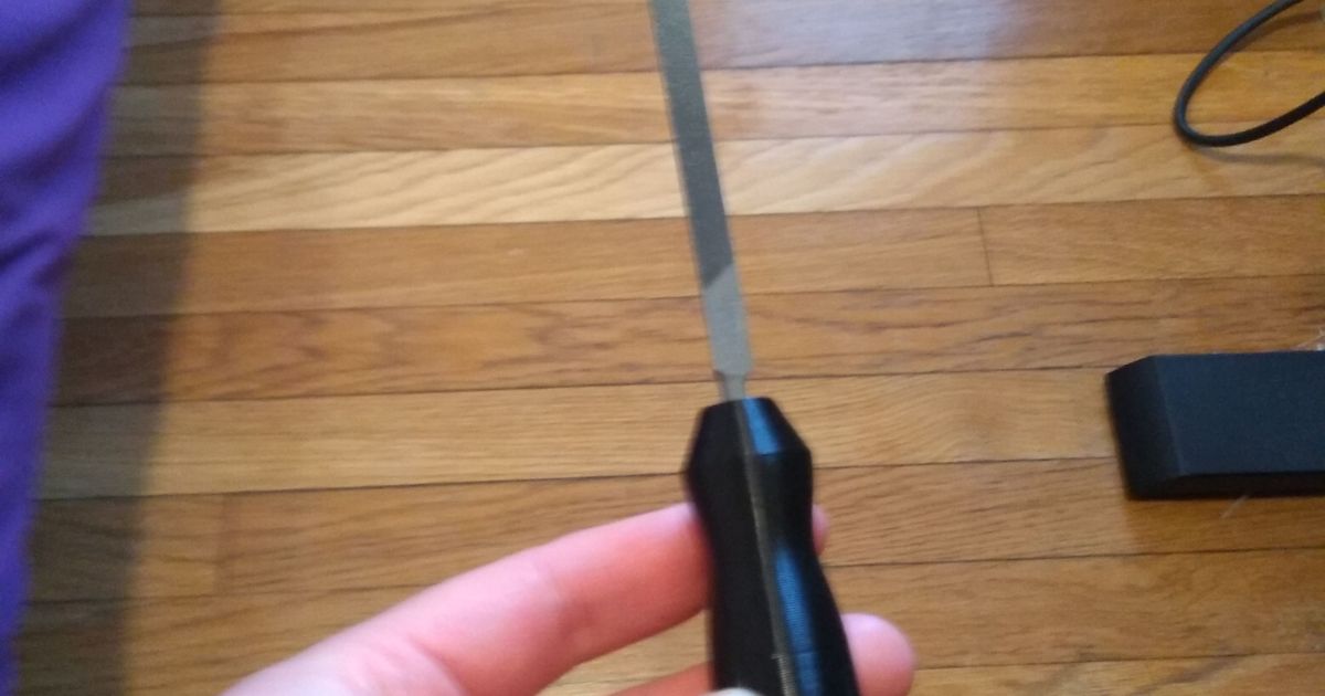 File Handle by Sciman101 Download free STL model