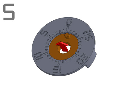 Miniatura 24 do modelo 3D Mini Combination Safe