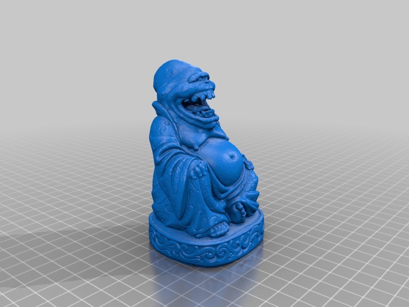 Miniatura 2 do modelo 3D Slimer Buddha
