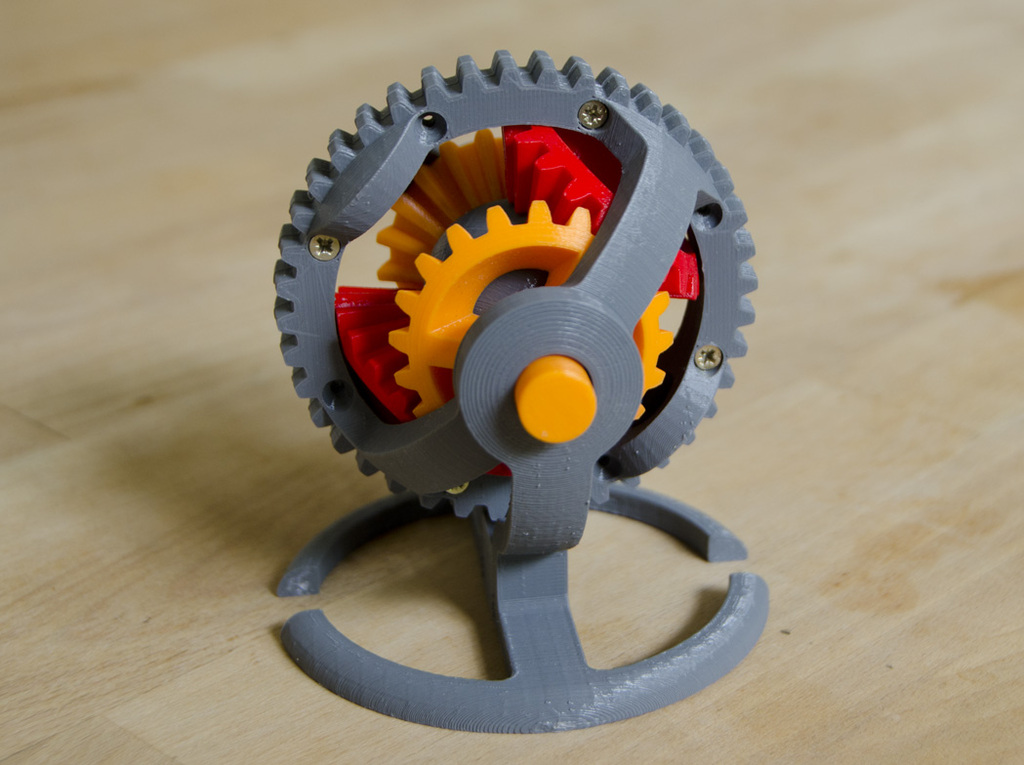 Miniatura 4 do modelo 3D Spherical Differential