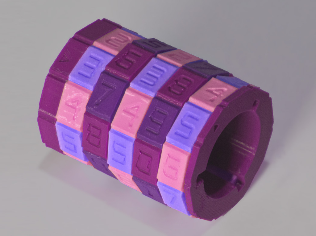 Combination Safe 00 - Dual Material Rings 