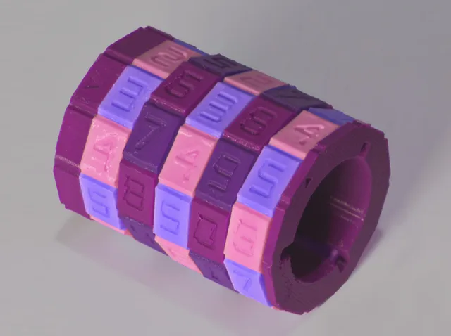 Combination Safe 00 - Dual Material Rings