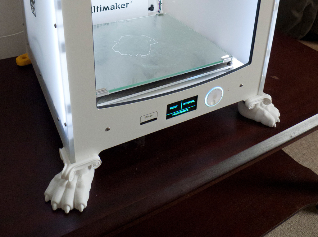 Miniatura 3 do modelo 3D 3D Printer Feet 