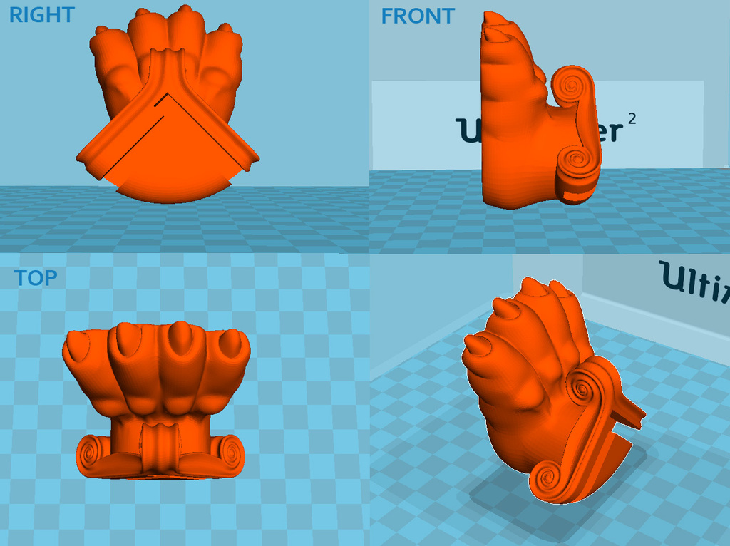 Miniatura 6 do modelo 3D 3D Printer Feet 