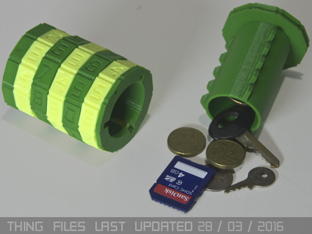 Combination Safe 00   (Cryptex)