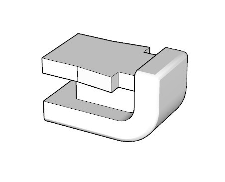 Gamecube Rubber Feet Front and Back by Tessa Wolf | Download free STL ...