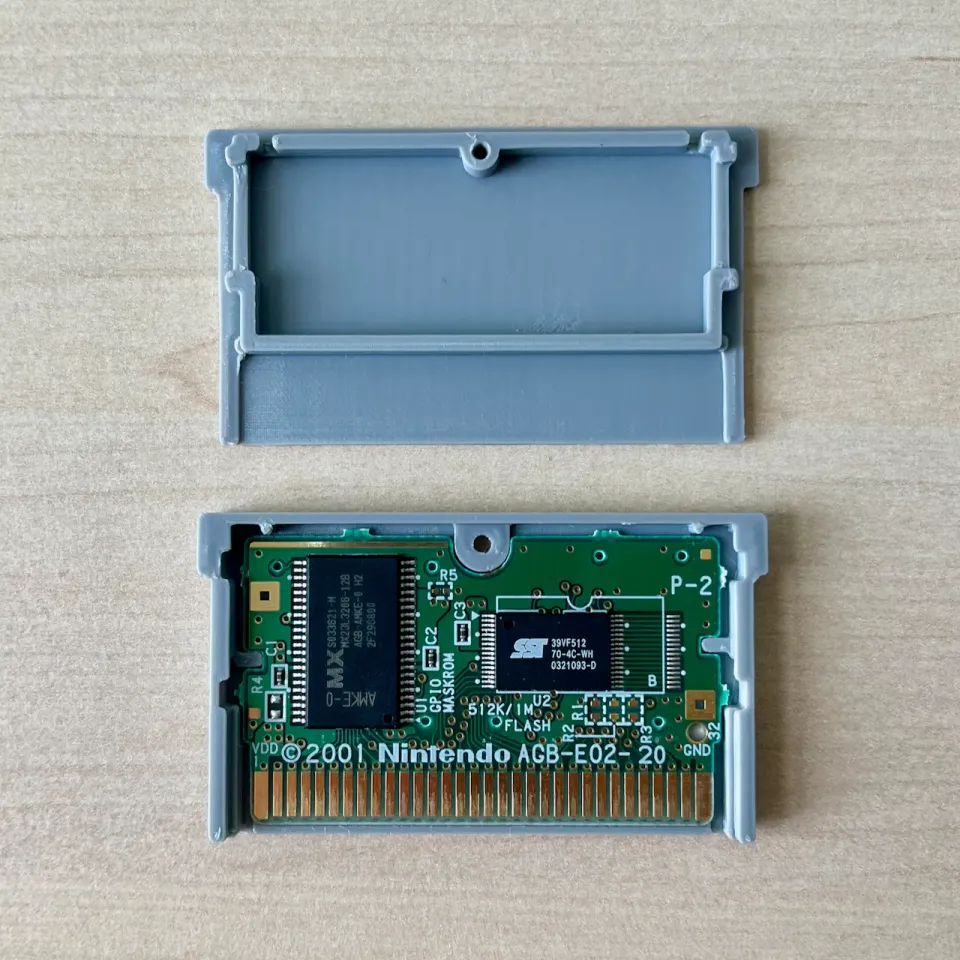 mynte dinosaurus Abnorm Gameboy Advance Cartridge (GBA Cart) by Dave | Download free STL model |  Printables.com