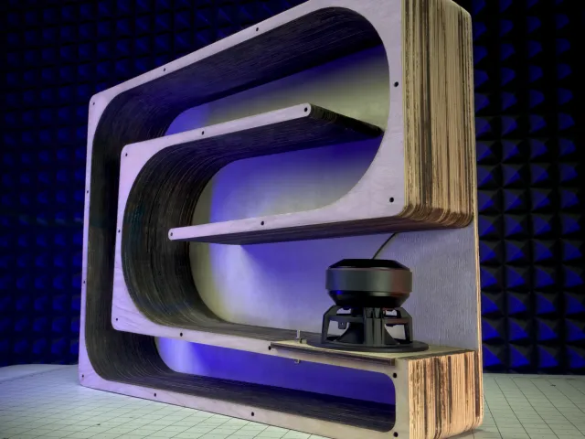 HexiBox Series: Tang Band W4-1720 Tapped Horn