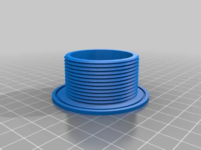 Threaded Bath Overflow Cap