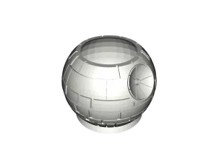 Death Star Yarn Bowl by BannMakes