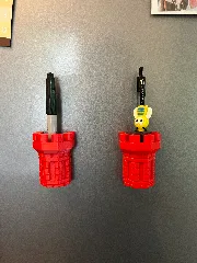 Castle Turret Pen Holder | Fridge Magnet