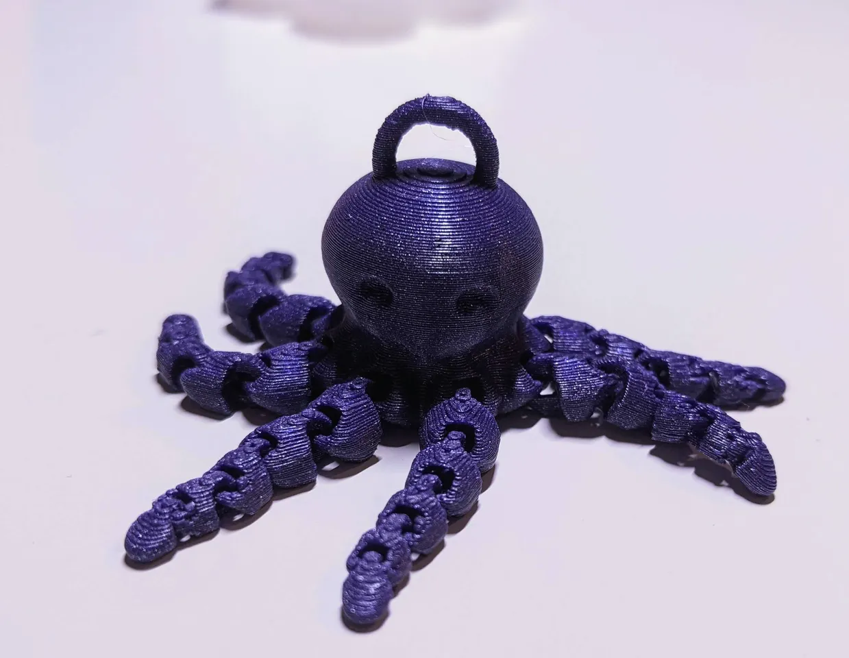 Articulated Mini Octopus Hanger by vincentscode | Download free STL ...