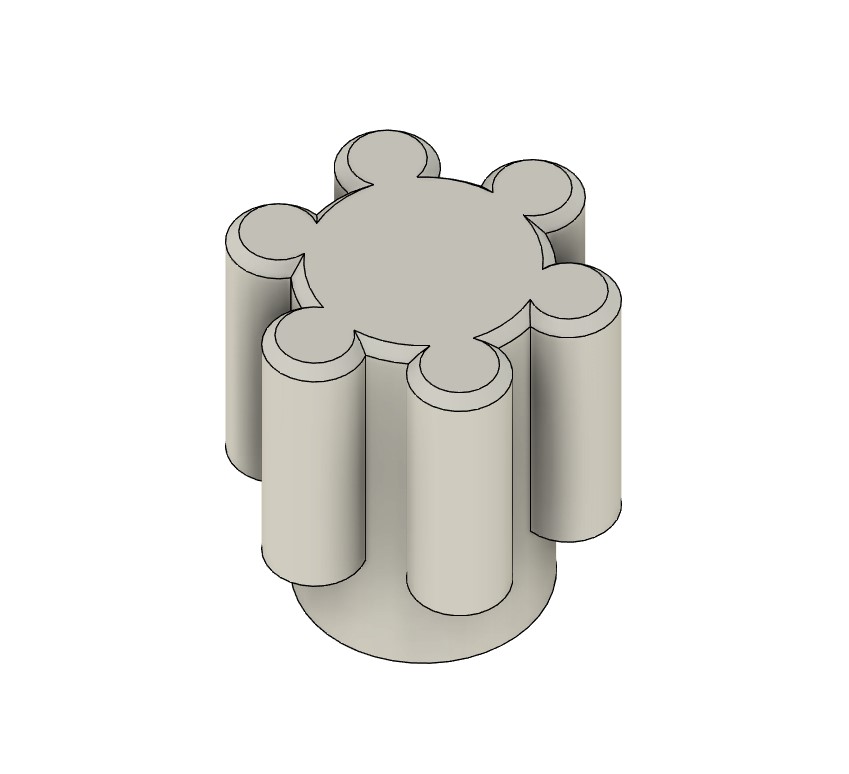Replacement drive coupler for Bosch food processors