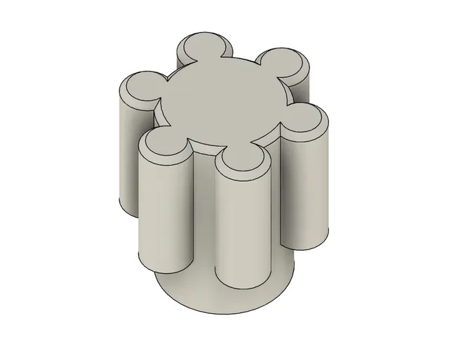 Replacement drive coupler for Bosch food processors