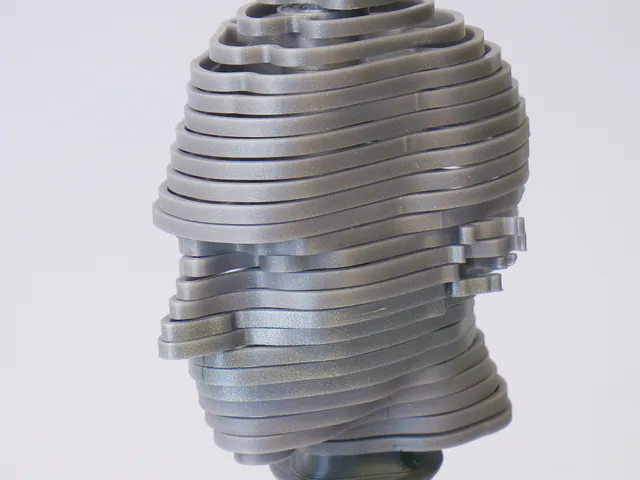 HELICONE HEAD - TOY - TURNING BUST