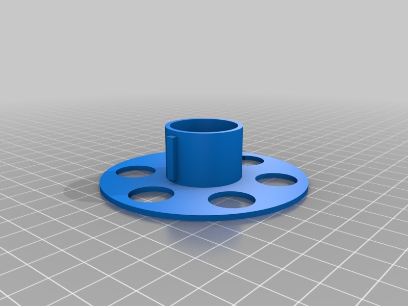 Miniatura 2 do modelo 3D My Customized Customizeable Cable Spool Organizer