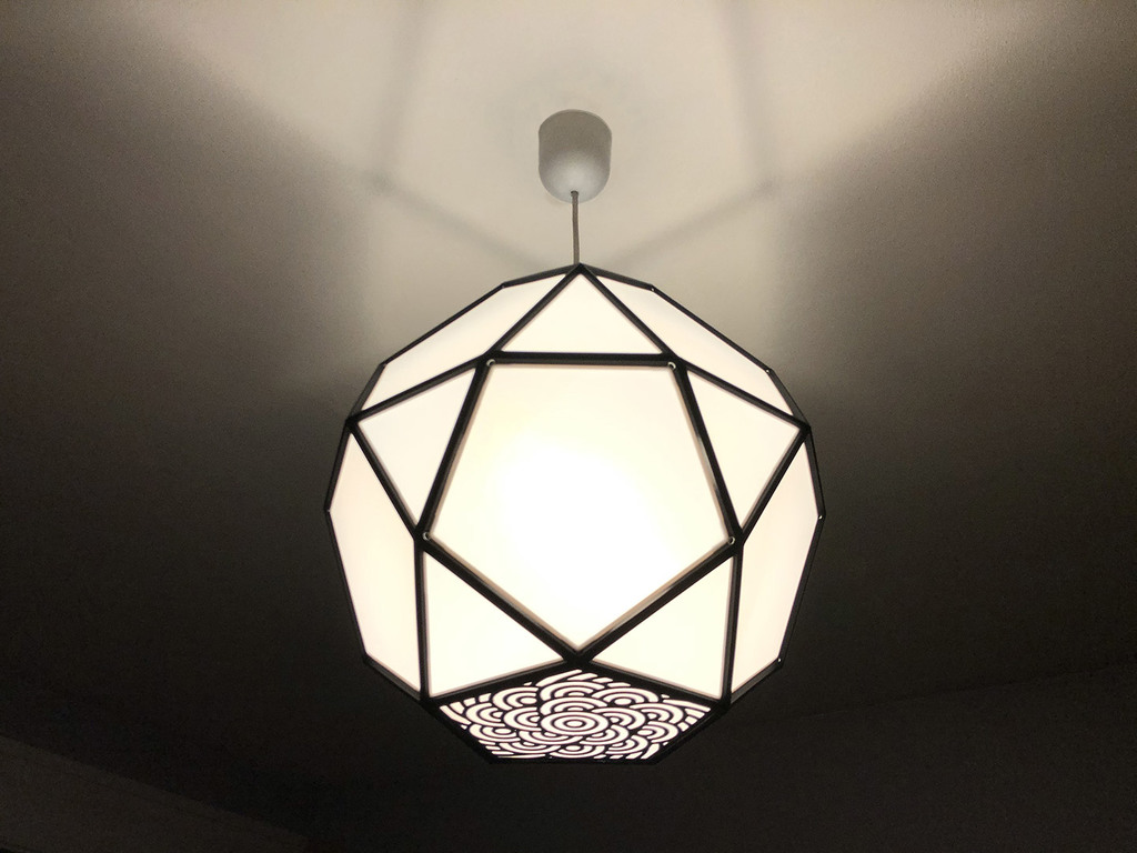 Polyhedra Lampshade — miniatura 3
