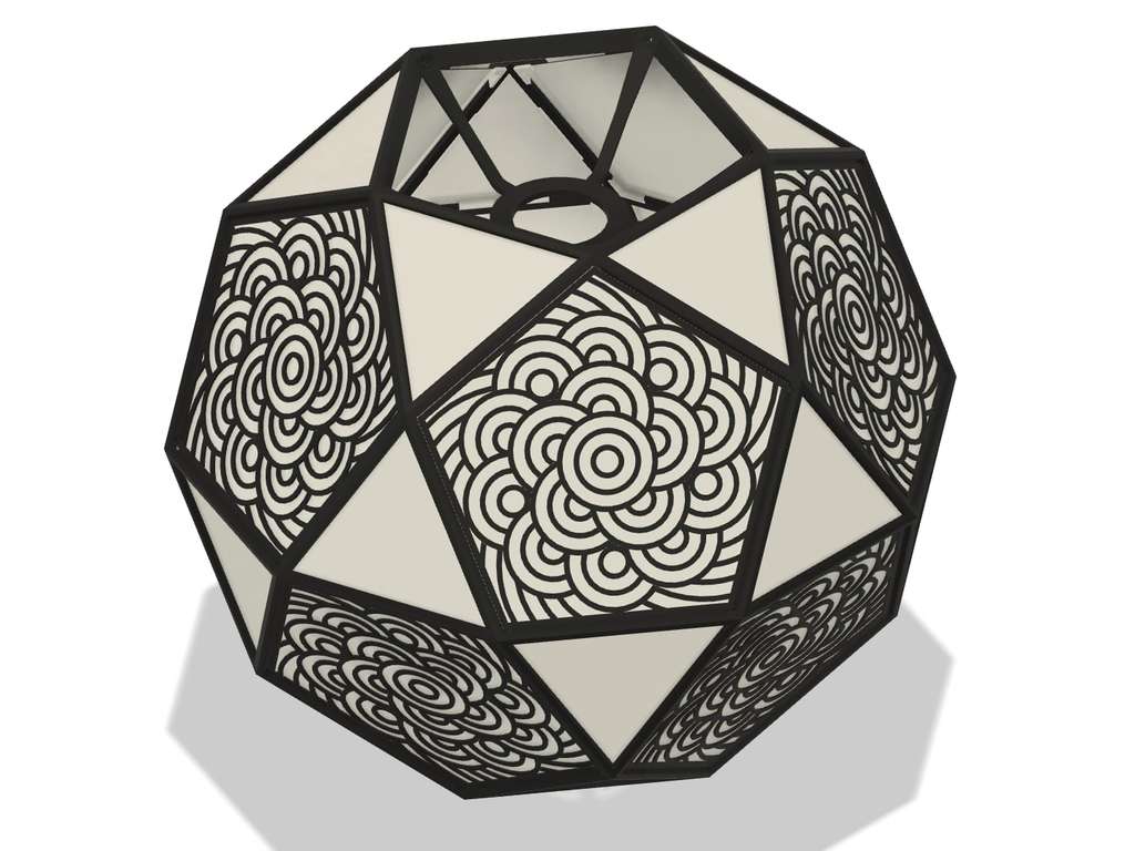 Polyhedra Lampshade — miniatura 7