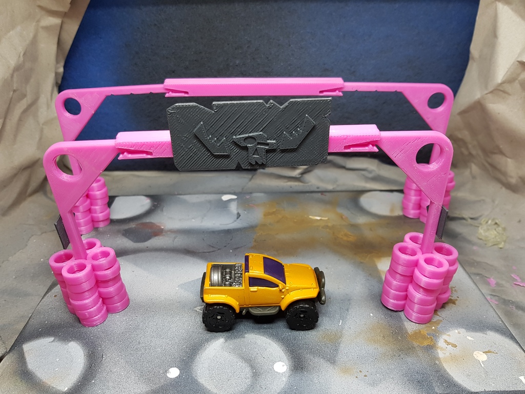 Gaslands Race Gate by SpankyTaz | Download free STL model | Printables.com