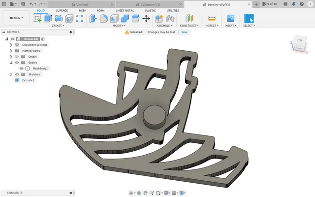 3d benchy extruder visualizer