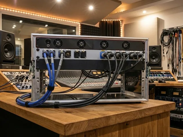 1U Flight Case Fan Rack