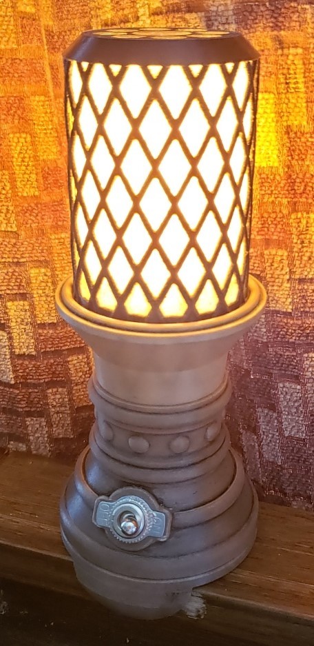 Flame Bulb Desktop Lamp