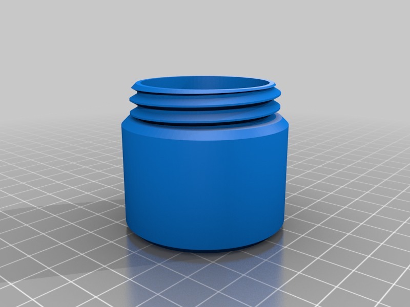 Miniatura 5 do modelo 3D Round Threaded Box Take II