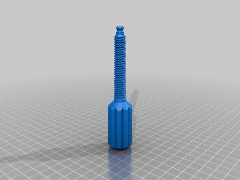 Miniatura 3 do modelo 3D Acme Threaded C-Clamp