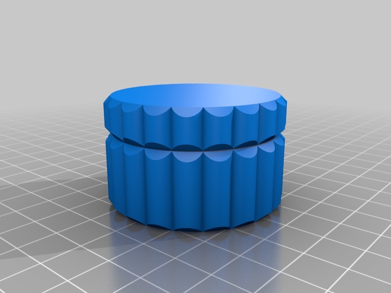 Virtical Ridged Box