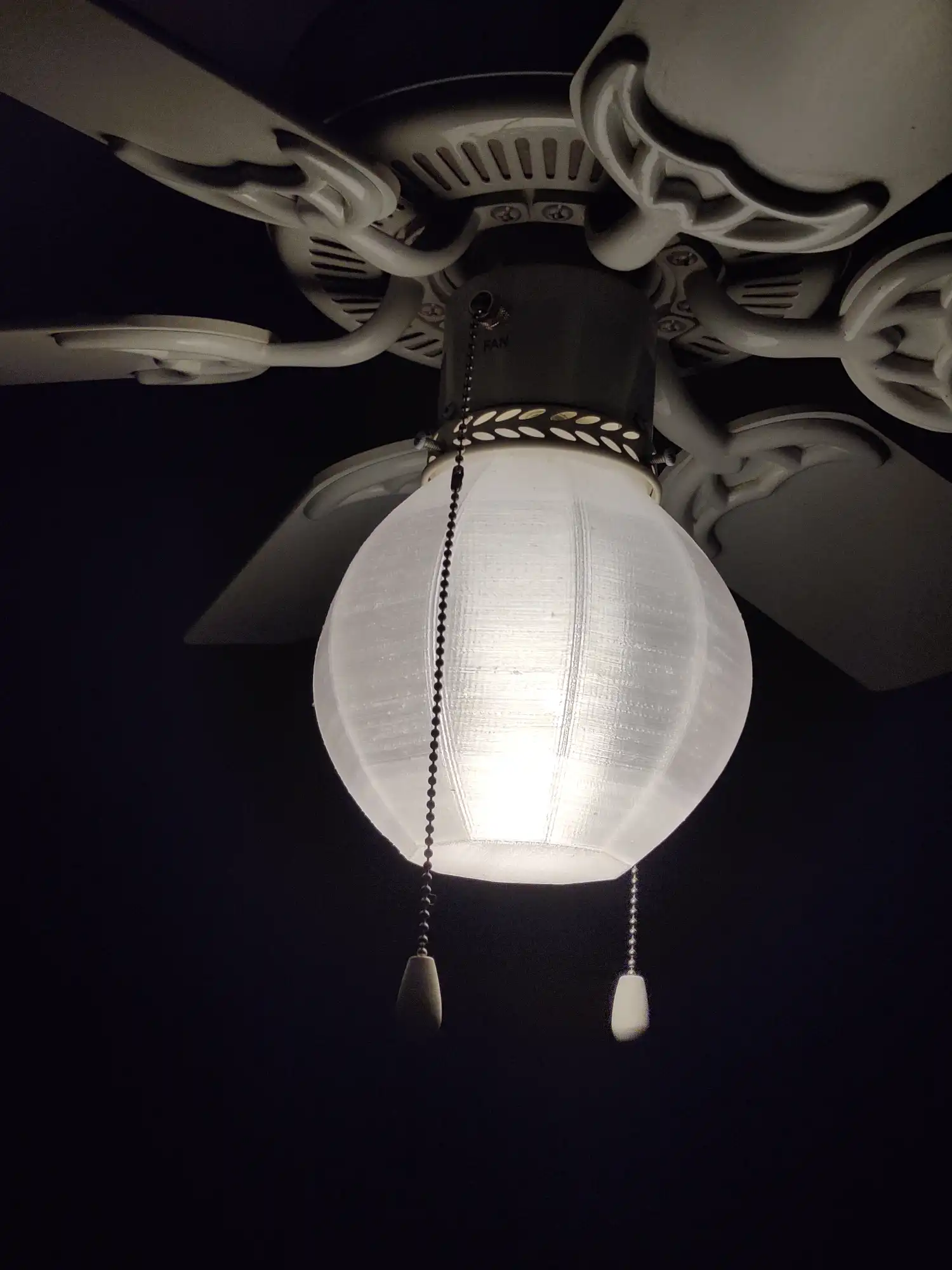 Ceiling Fan Light Globe by TreeTolber Download free STL model