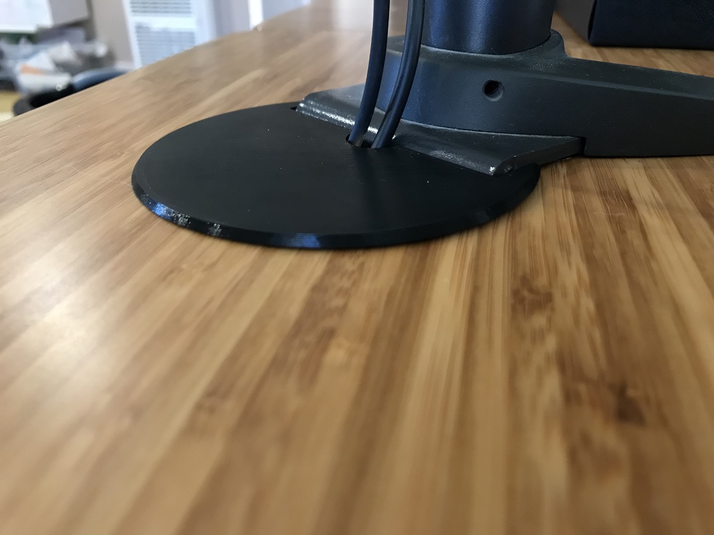 Ergotron Desk Hole Cover by chuyskywalker Download free STL model