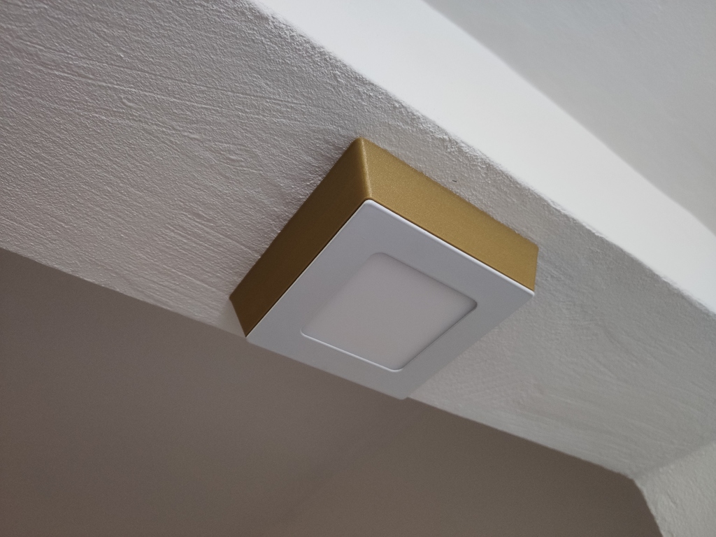 Ceiling LED light frame