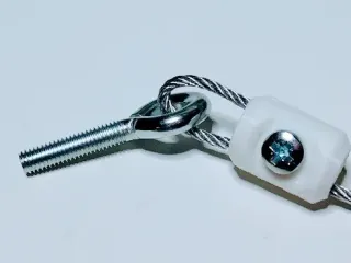 Adjustable Rope Clamp Rope Tensioner (Parametric) by Twotone74
