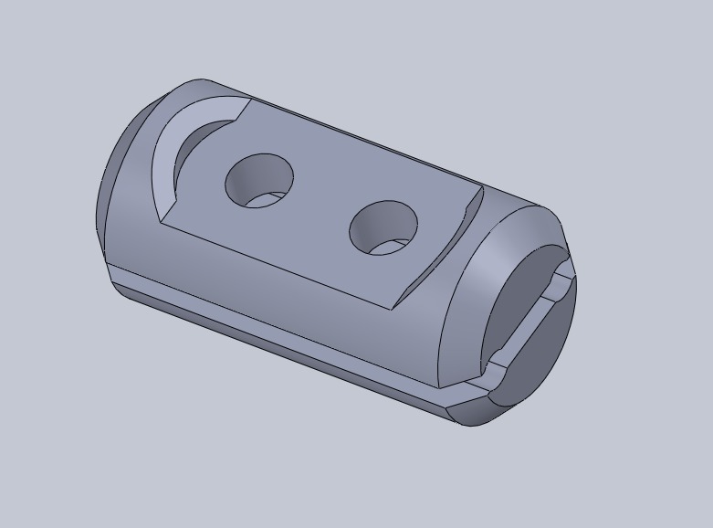 Stl Rope Wire Wire rope clamp von Otomar | Kostenloses STL-Modell herunterladen ...