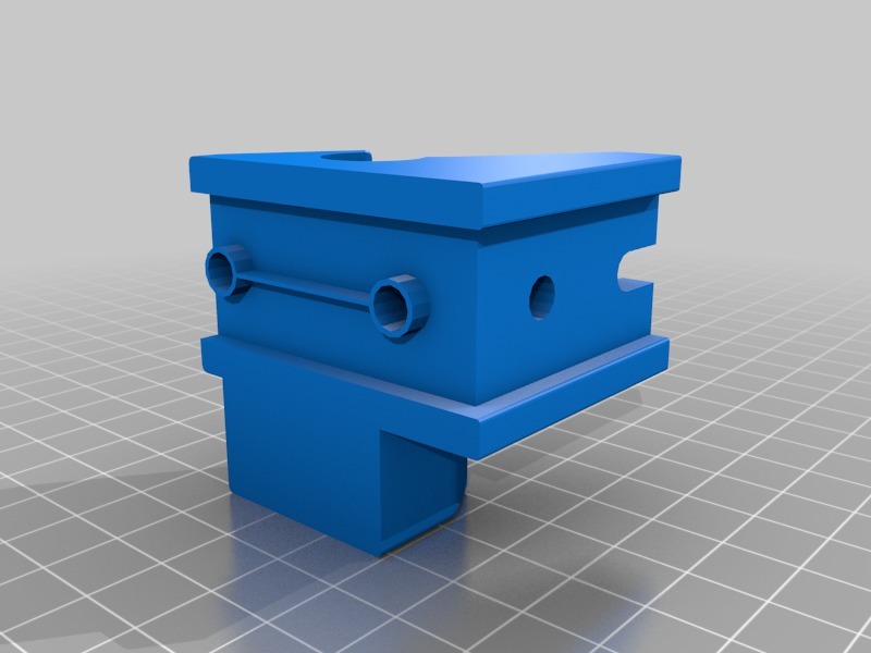 Miniatura 2 do modelo 3D Hypercube evolution short bushing Z carriage 